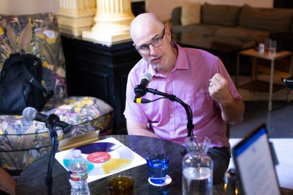 Scott Bourne, Co-Owner of New Orleans Record Press, notes that record sales remain high even as fewer people have turntables because fans buy records to support artists at live gigs