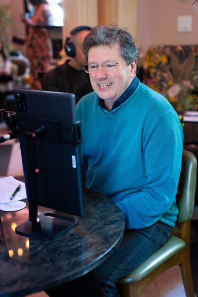 Peter Ricchiuti hosts Out to Lunch at Columns in Uptown New Orleans