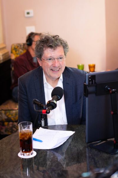 Peter Ricchiuti hosts Out to Lunch at The Columns Hotel in Uptown New Orleans