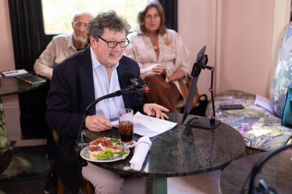 Peter Ricchiuti hosts Out to Lunch at Columns on St. Charles Avenue in Uptown New Orleans