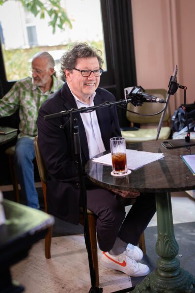 Peter Ricchiuti hosts Out to Lunch at Columns on St Charles Avenue in Uptown New Orleans