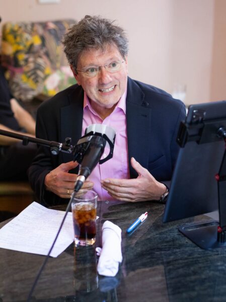 Peter Ricchiuti hosts Out to Lunch at Columns in Uptown New Orelans