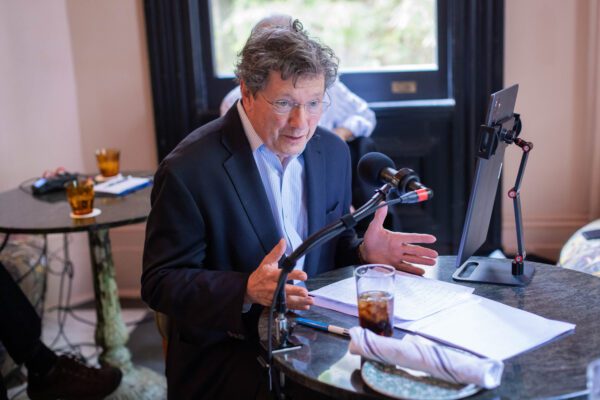 Peter Ricchiuti hosts Out to Lunch at Columns in Uptown New Orleans