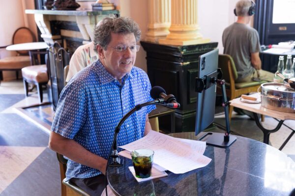 Peter Ricchiuti hosts Out to Lunch at Columns on St Charles Avenue in Uptown New Orleans