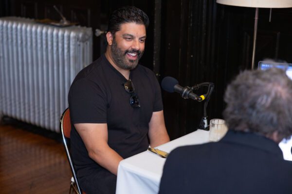 Ashwin Vilkhu, Executive Chef & Owner of The Kingsway, an upscale Southeast Asian restaurant on Magazine Street in New Orleans, almost directly across the street from Saffron, the Indian cuisine restaurant he operates with his legendary restaurateur father, Arvinda, and his mother, Chef Pardeep.